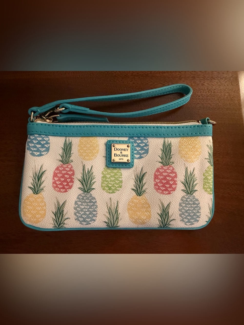Dooney & Bourke Pineapple Print Wristlet